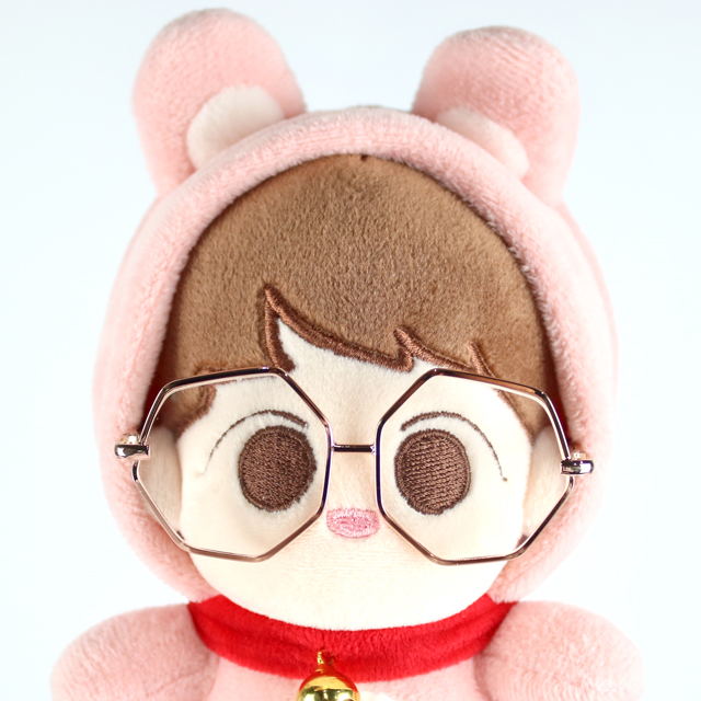 솜데이즈 아이돌 20cm 인형 안경 8cm 다각형 미니 4colors - 상세 이미지 5