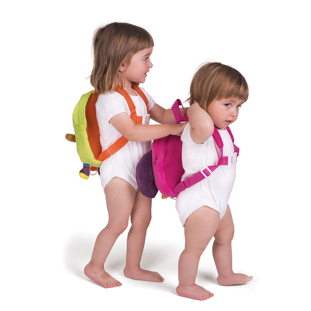 스위스 웁스베이비 하네스 미아방지 가방 / 가슴끈으로 연결된 미아방지 고리 포함