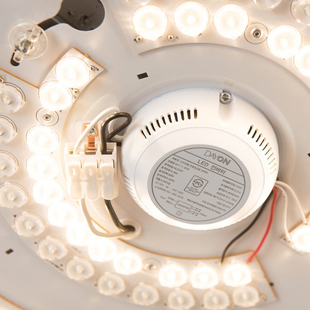 LED 리븐 라운드 리모컨방등 60W 천장조명 방등교체 - 상세 이미지 3