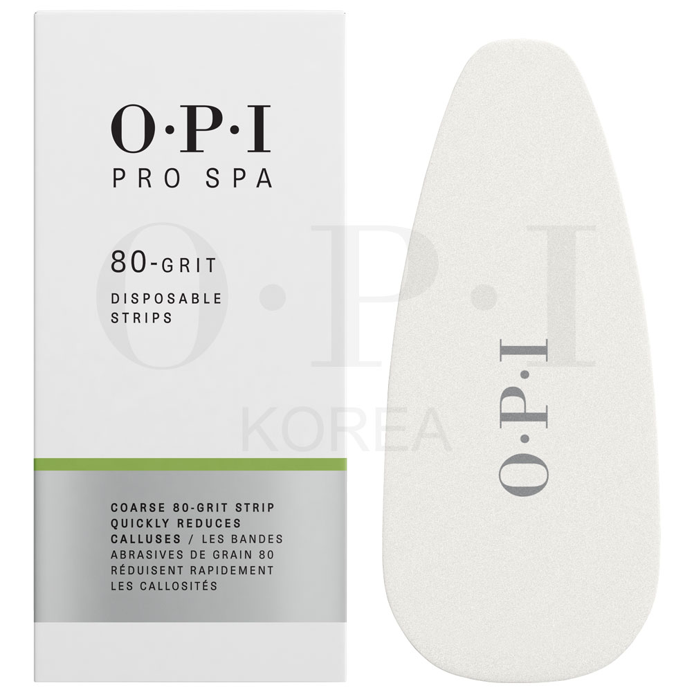 [OPI][프로스파] 풋 파일 스트립 80 Grit 발바닥 뒤꿈치 각질제거기 굳은살제거 풋파일 건조/젖는발  발관리 추천 - 상품 이미지
