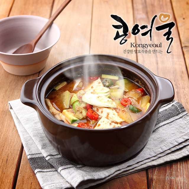 직접 재배한 콩으로 담근 콩여울 전통된장 500g 1kg - 메인 이미지