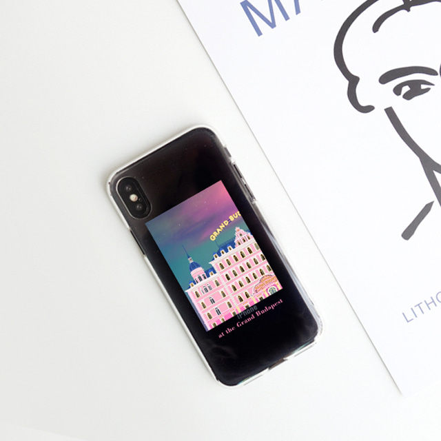 호텔 멘들스 케이크 투명 젤리 케이스 - 상세 이미지 3