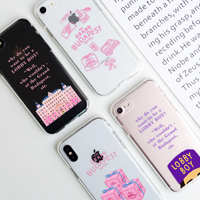 호텔 멘들스 케이크 투명 젤리 케이스 - 상세 이미지 2