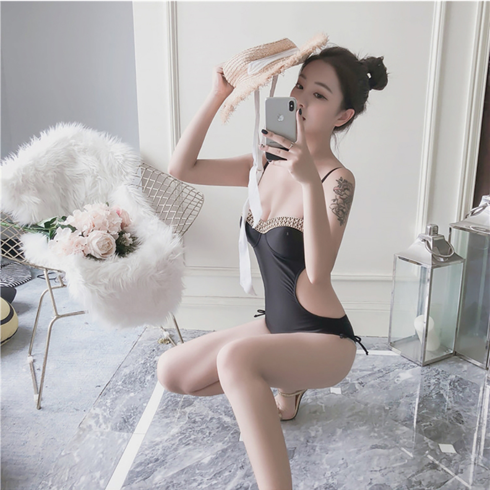 (국내당일출고) 섹시 옆트임 원피스 비키니 수영복 - 상세 이미지 5