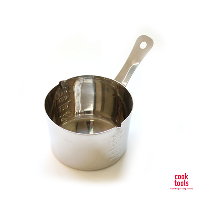스테인레스 베이킹 이유식 커피 미니 손잡이 계량컵 200ml - 메인 이미지