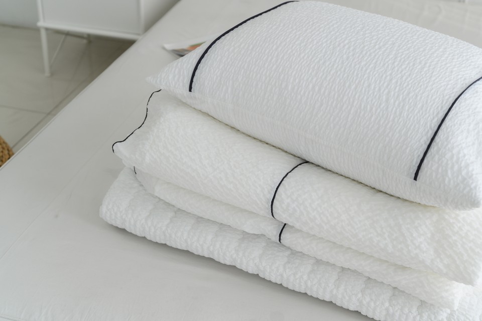 스퀘어 호텔식 시어서커 침구 여름 차렵이불 S/SS