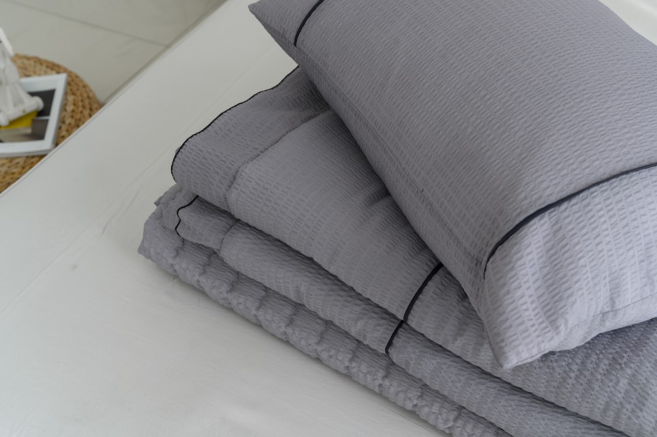 스퀘어 호텔식 시어서커 침구 여름 차렵이불 S/SS