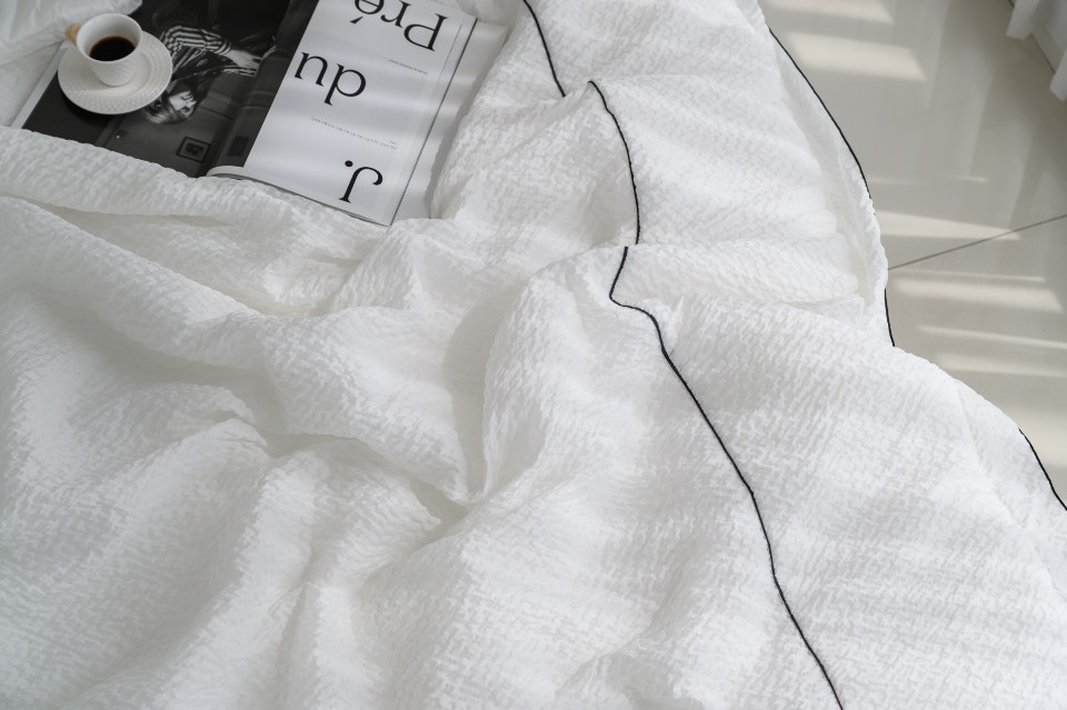 스퀘어 호텔식 시어서커 침구 여름 차렵이불 S/SS