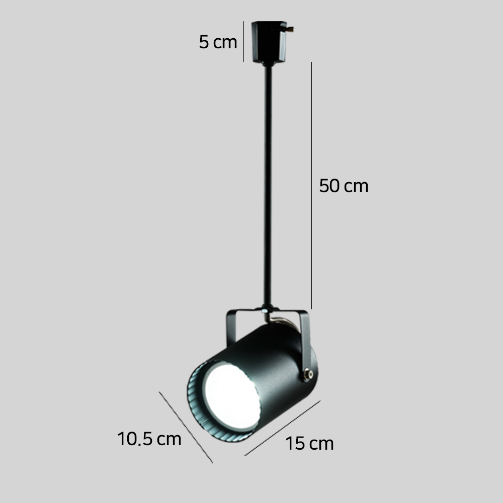 실린더 파이프 (500) LED 레일조명 셀프레일조명 이미지 6