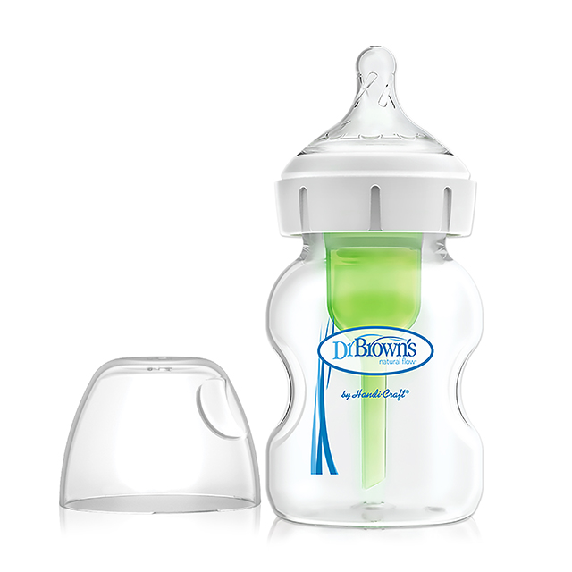닥터브라운 젖병 PP 150ml 1P - 신생아 배앓이방지 와이드넥 옵션스플러스 출산준비 - 상품 이미지