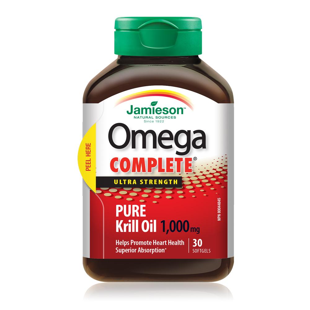 [특가] 자미에슨 캐나다 오메가3 컴플리트 퓨어 크릴오일 1000mg 30정 (1개월분) - 상세 이미지 5