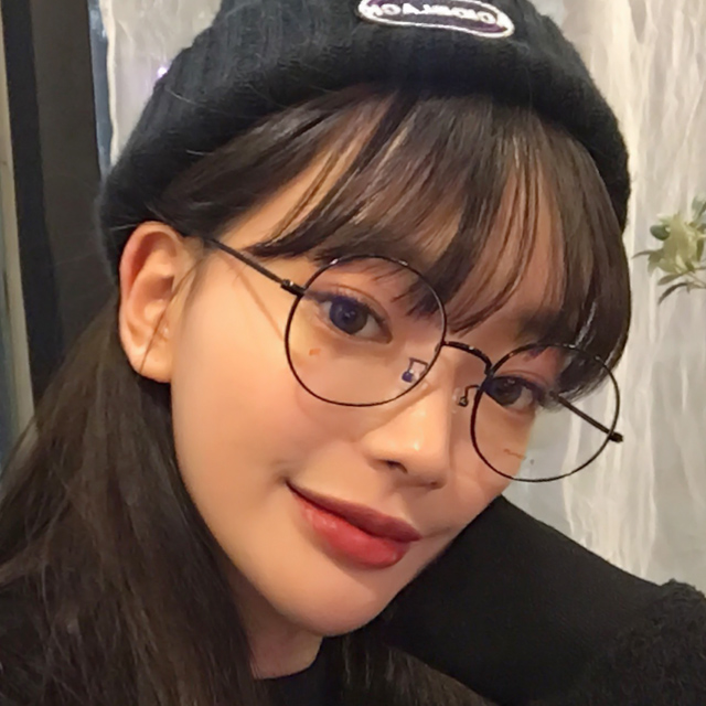 동글이 남자 여자 가벼운 베타 티타늄 안경테 - 상세 이미지 5