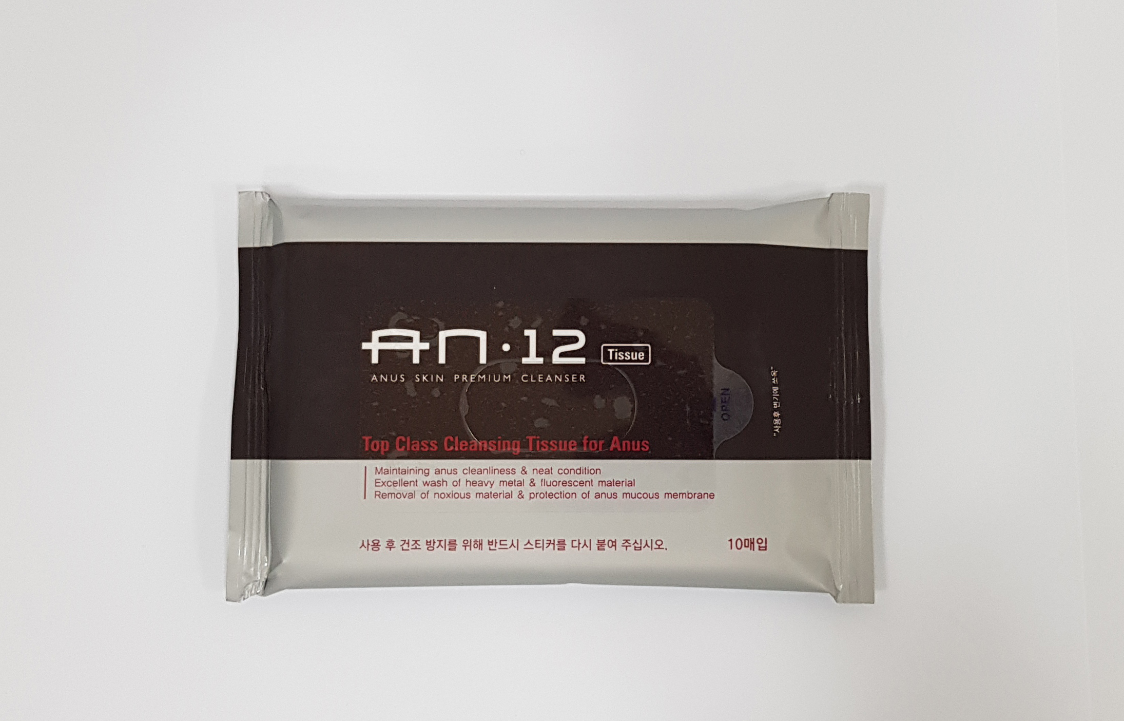 FDA승인 닥터에이엔 AN12 항문청결제150ml+항문전용티슈 50매 클렌저 세정제 워셔 이미지 6