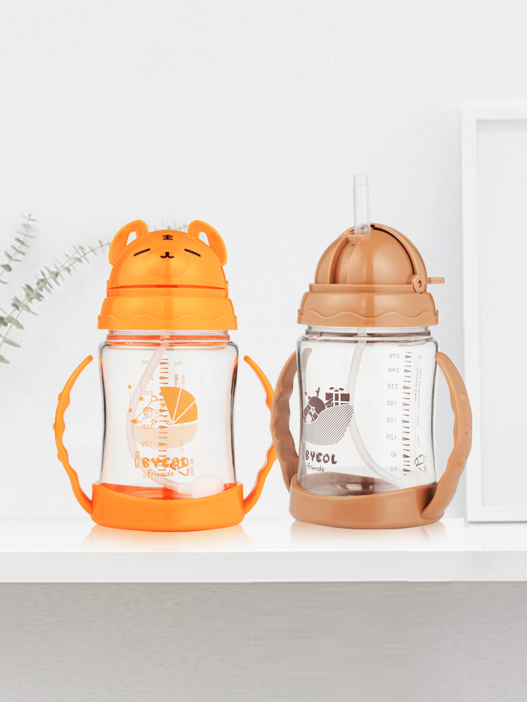 아이별프렌즈 트라이탄 추 빨대컵 280ml 새지않는 돌아기 어린이집 물병 물통 이미지 7