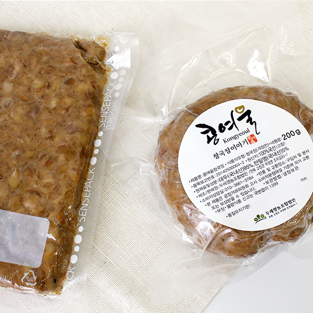 전북 고창 콩여울 저염 생 청국장 200g 구수하고 냄새안나는 시골청국장 - 상세 이미지 3