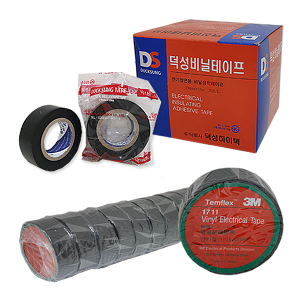 3M 절연테이프 덕성 비닐테이프 PVC 배선 공사 전선 : 유성스토어