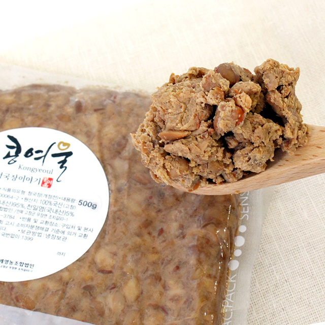 전북 고창 콩여울 저염 생 청국장 200g 구수하고 냄새안나는 시골청국장 - 상세 이미지 2