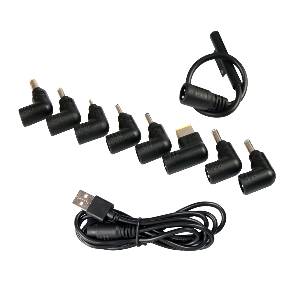 펀디안 DC USB 노트북 충전케이블 9종팁 세트/파워베슬 스윙 고속충전기 호환 - 상세 이미지 4