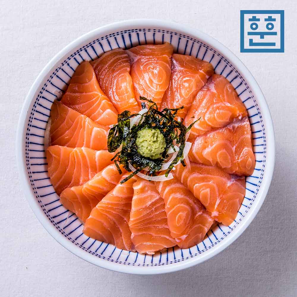 노르웨이 생연어 300g, 500g, 1kg (연어회 스테이크 초밥) 이미지 3