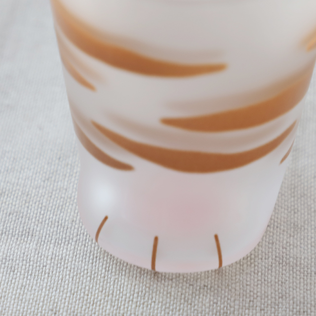 코코네코 아기 고양이발컵 미케 냥발컵 맥주 물 아이스커피 유리 잔 홈카페용품 - 상세 이미지 2