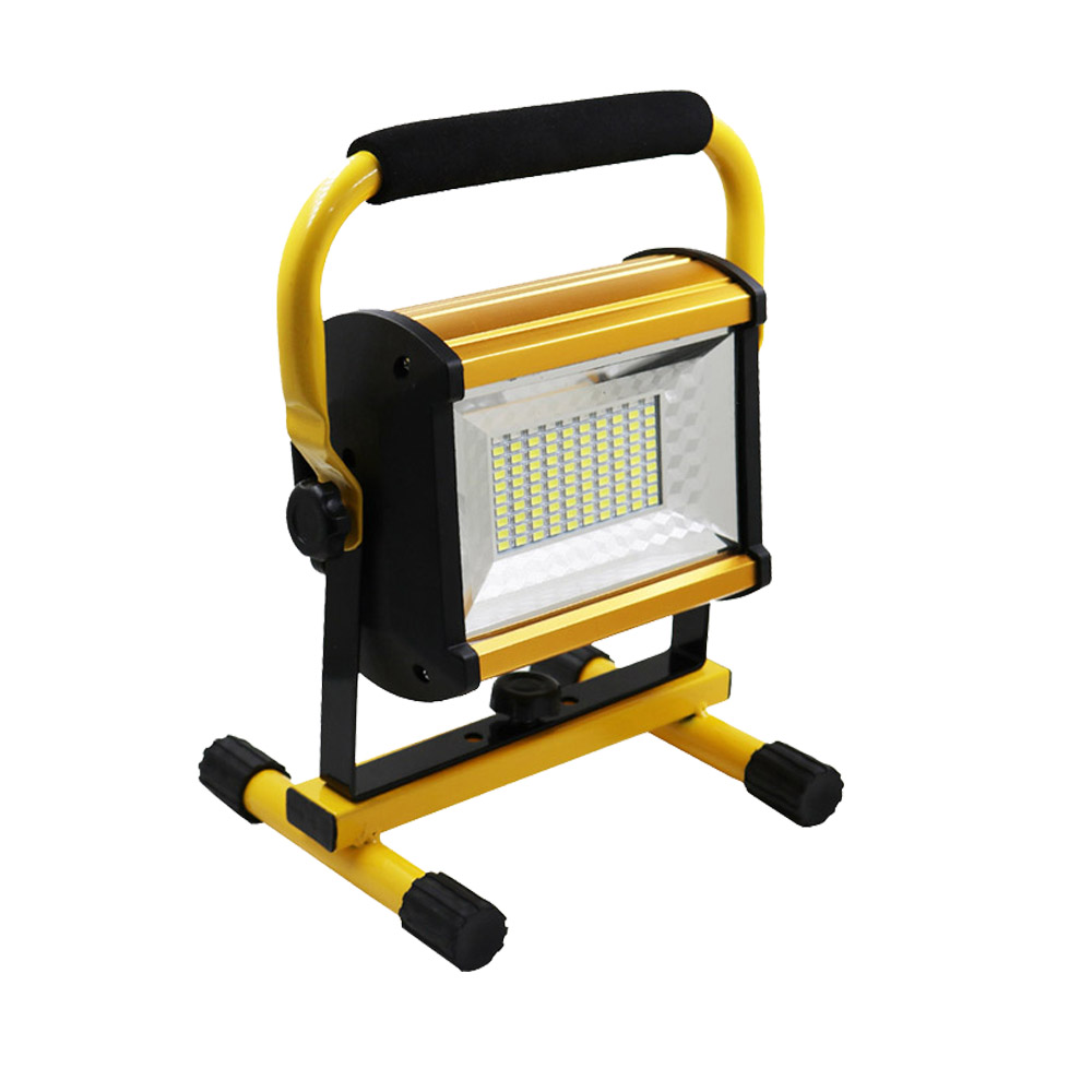 100W LED충전식투광기 핸디형 충전 작업등 캠핑등 낚시 랜턴 cp150 - 상품 이미지