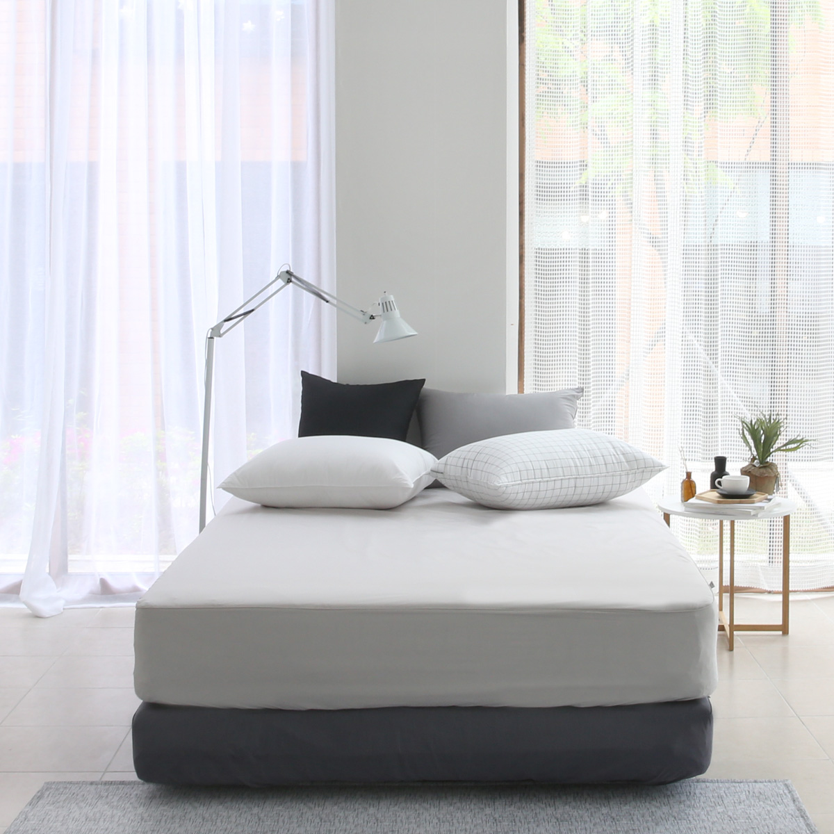 방수 매트리스커버 알러지케어 진드기차단 침대커버 SS