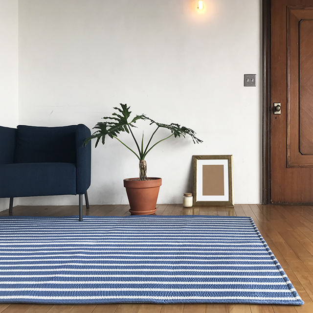 시어서커 지짐이 거실 여름러그 물세탁