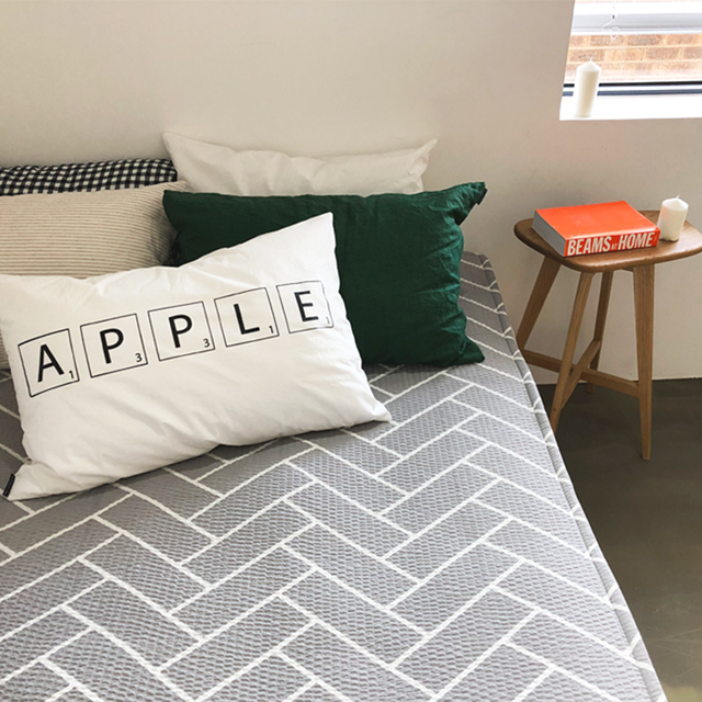 시어서커 지짐이 거실 여름러그 물세탁