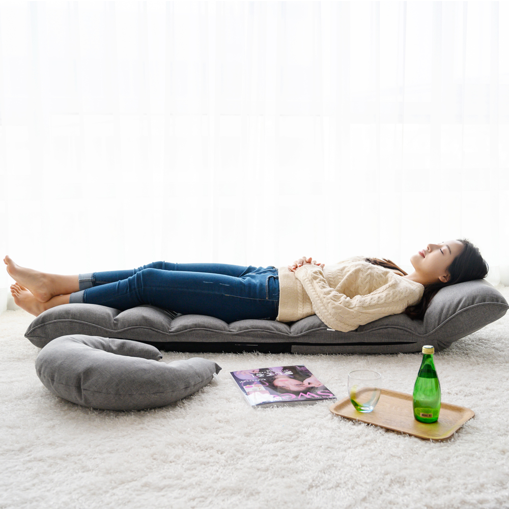 앉은 각도조절 편안한 좌식의자 리클라이너 앉은뱅이 소파 안증뱅이 위