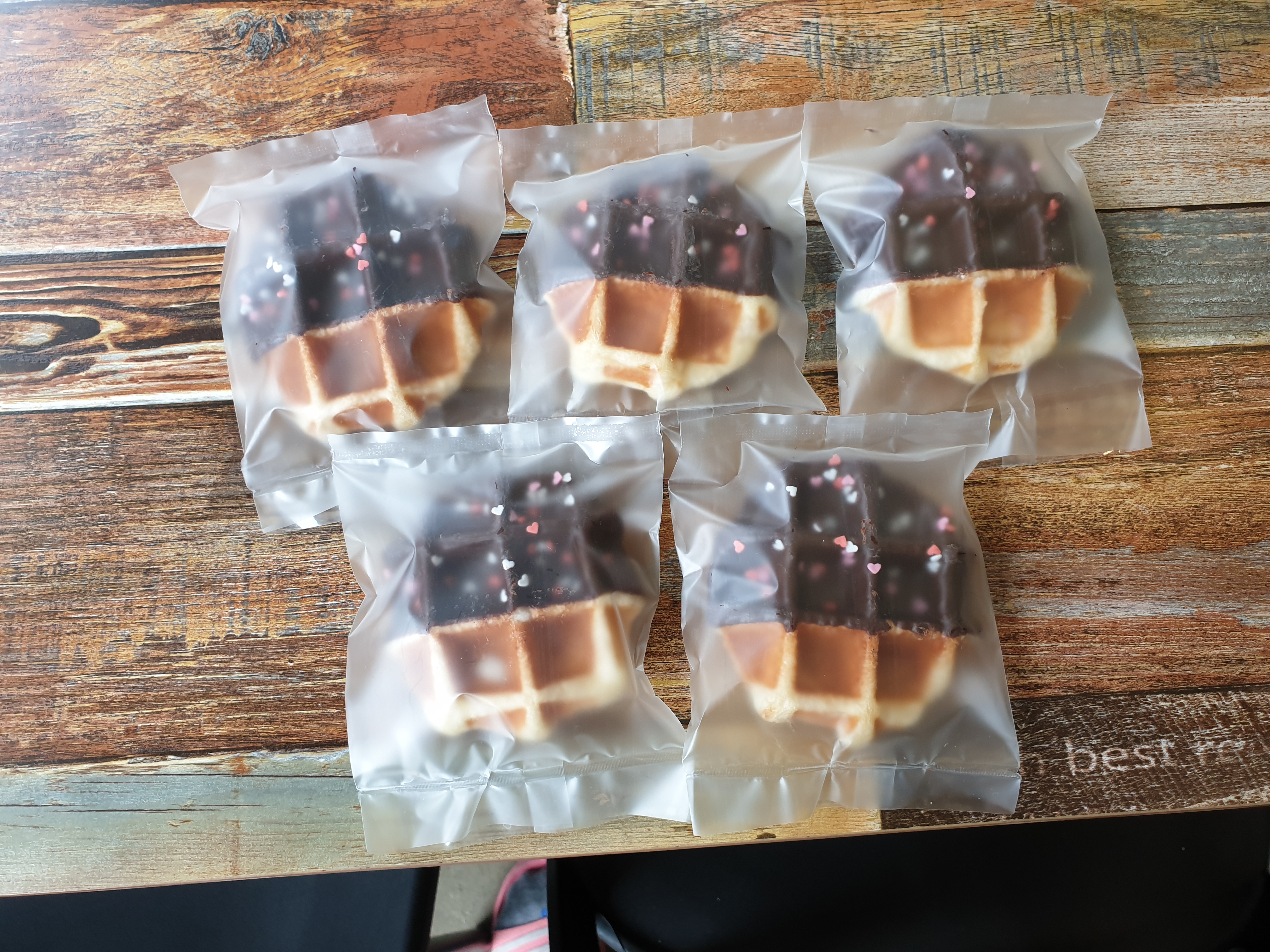 벨기에와플 초코퐁당 50g 10개입 아이들간식 개별포장 아침식사대용 피크닉간식 비상식량 - 상세 이미지 5