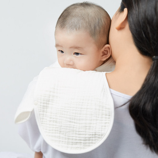 베이비앙 국내산 무형광 맘앤대디 순면 3중 거즈 만능 트림패드(수유타월, 다용도 타올)