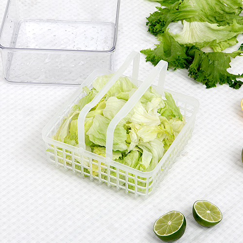 스카이락 점보 2호 (인바스켓) 3800ml 야채 과일 샐러드 보관 용기 통 - 상품 이미지