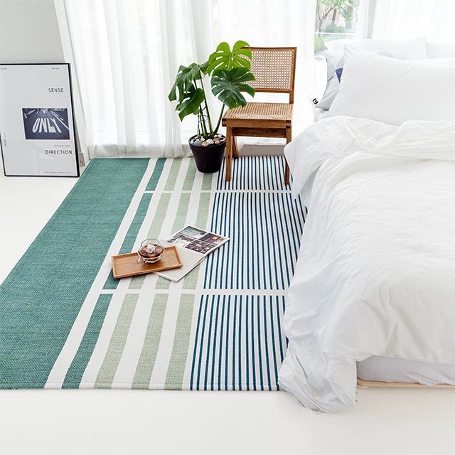 먼지없는 워셔블 사계절 거실 방수 러그 로우 200x145