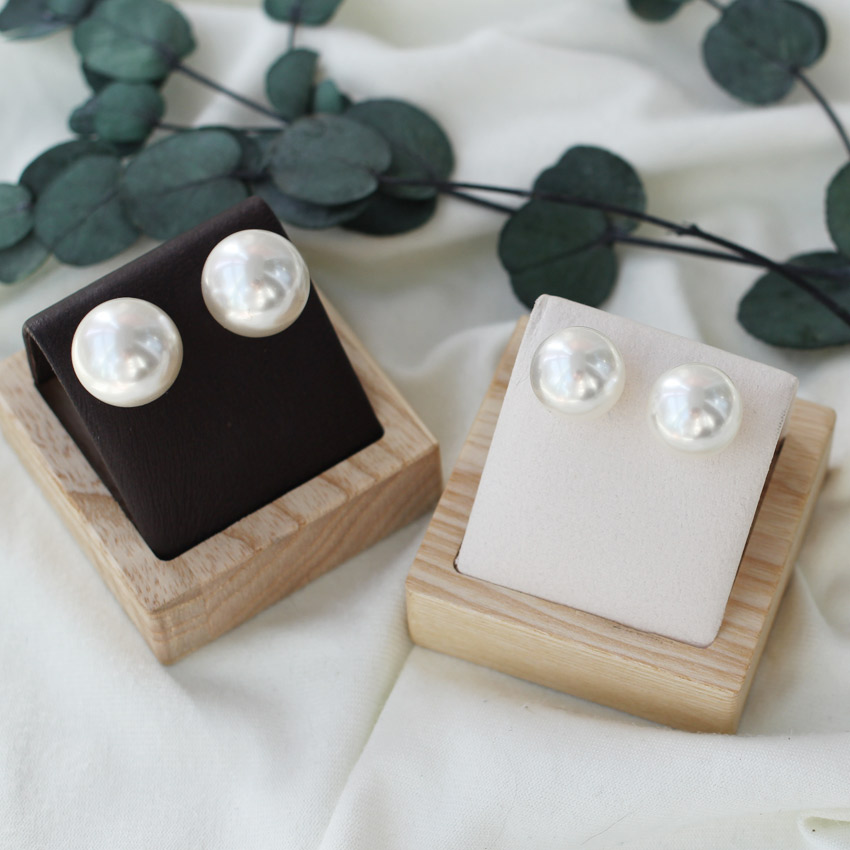 925실버 왕진주 귀걸이 16/14/12mm 혼주 한복 웨딩 촬영 결혼식 돌잔치 진주