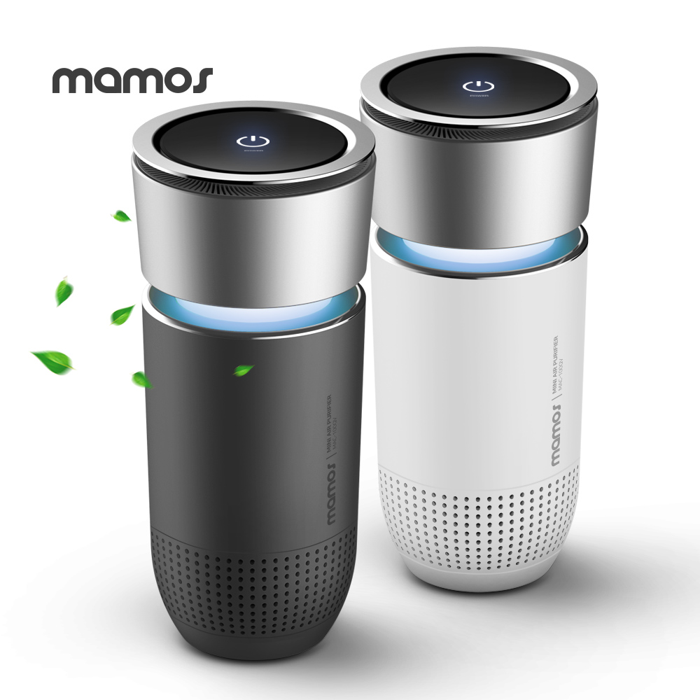 마모스 차량용 공기청정기 미니 자동차 LED MAC-100Q