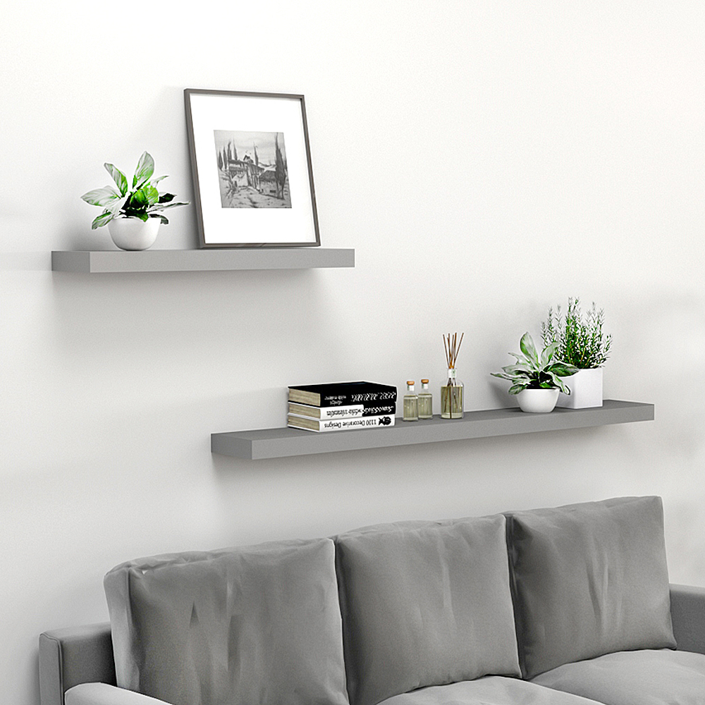 1500 멜리사 무지주 거실 대형 벽걸이tv 선반 블랙 콘크리트벽