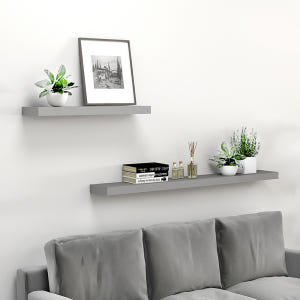 멜리사 무지주 인테리어 벽선반 애쉬 400 콘크리트벽 솔직 후기 | 실제 배치 사진 포함 - 상품 이미지 2