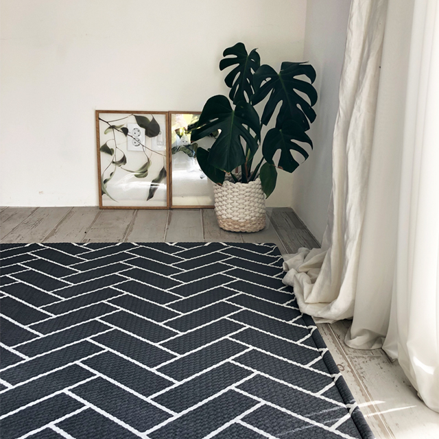 시어서커 지짐이 거실 여름러그 물세탁