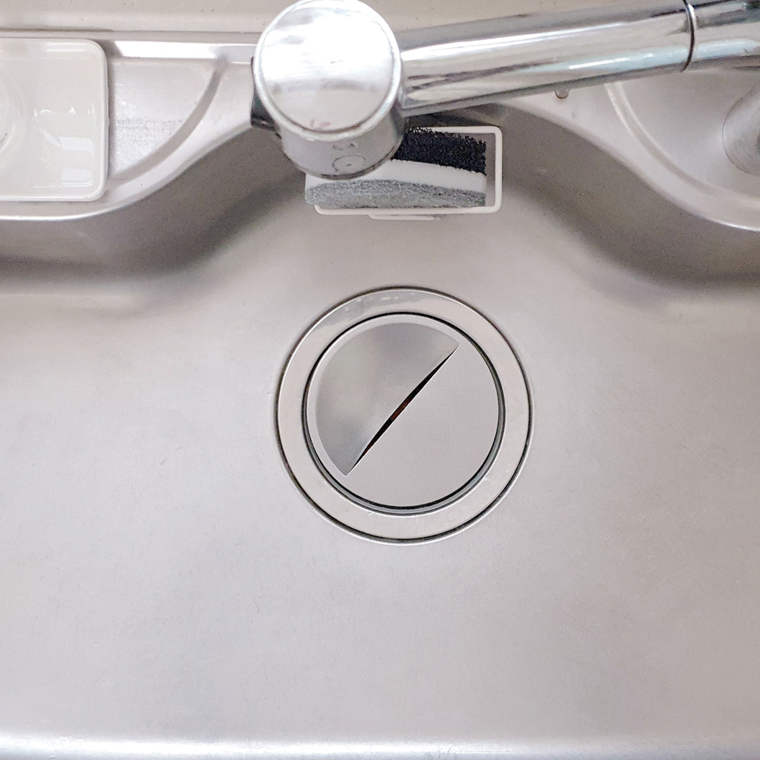 싱크대 배수구 반달형 스텐 덮개 배수구캡 커버 거름망 제품 이미지