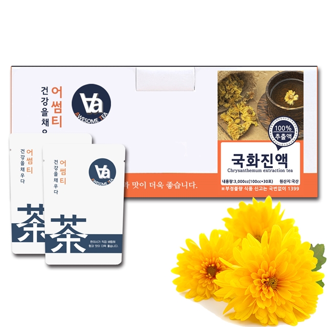 국산 국화 감국 차 즙 진액 100ml x 30개입 - 상세 이미지 3
