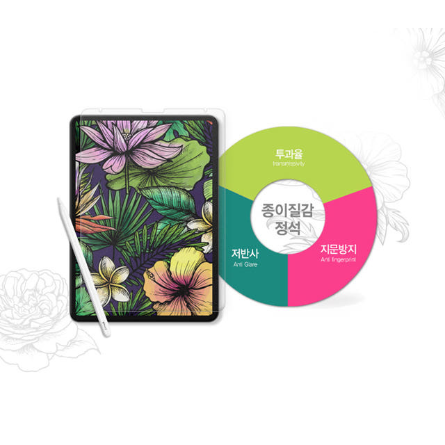 갤럭시탭S6 종이질감 필름