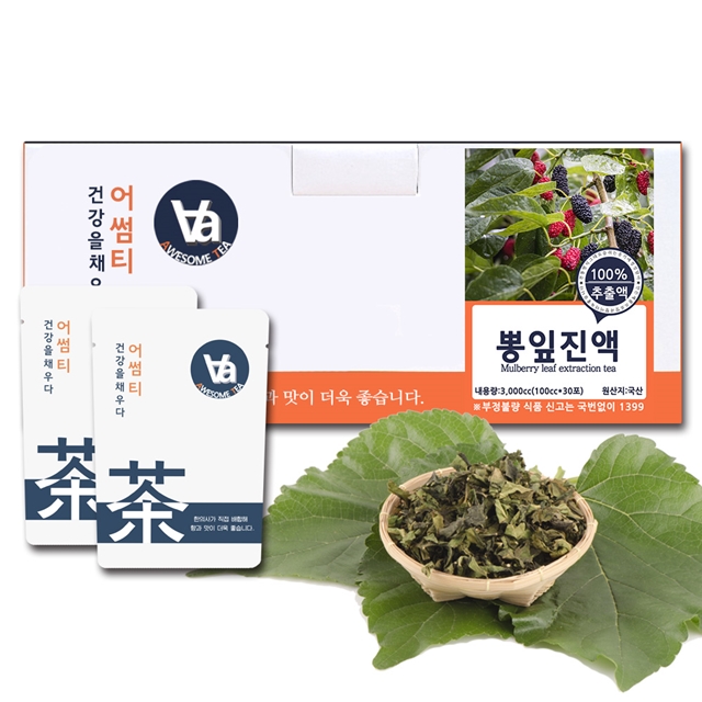 뽕잎즙 진액 (상엽) 국산 16시간 중저온추출 100ml x 30개입 - 상세 이미지 3