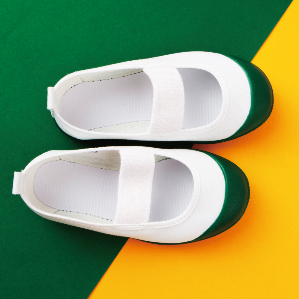 [기성]아사히실내화컬러코 화이트 140mm