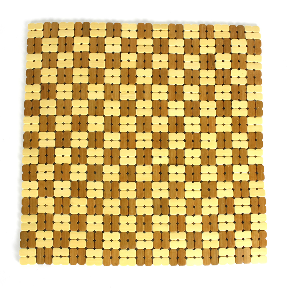 여름 쿨 통풍 사무실 의자 대나무 방석 허리등받이 이미지 4