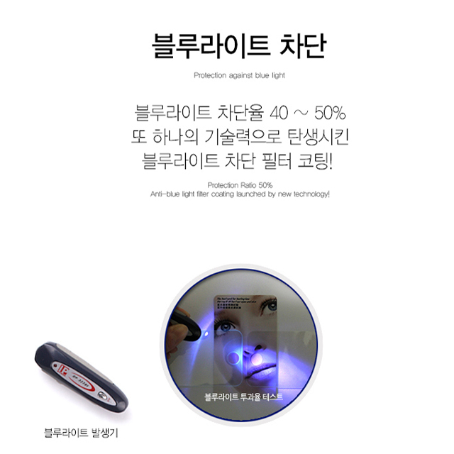 와콤 모바일스튜디오 프로16 DTH W1620 블루라이트차단 액정보호필름 이미지 7