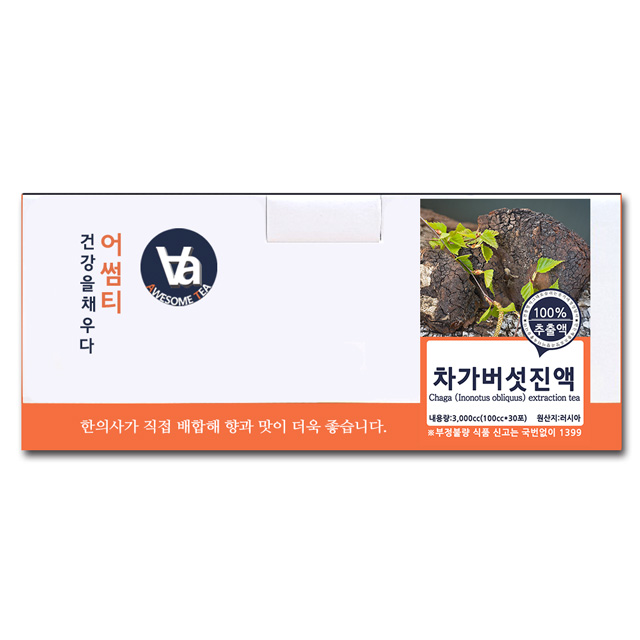 러시아 차가버섯 즙 엑기스 진액 100ml x 30개입 - 상세 이미지 2