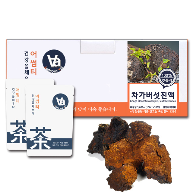 러시아 차가버섯 즙 엑기스 진액 100ml x 30개입 - 상세 이미지 3