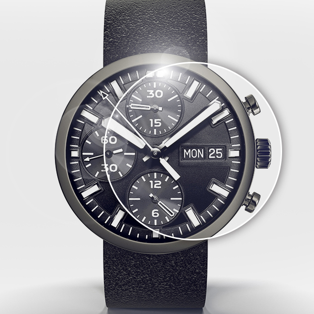 갤럭시워치 46mm 2.5D 액정보호 강화유리필름 - 상세 이미지 2