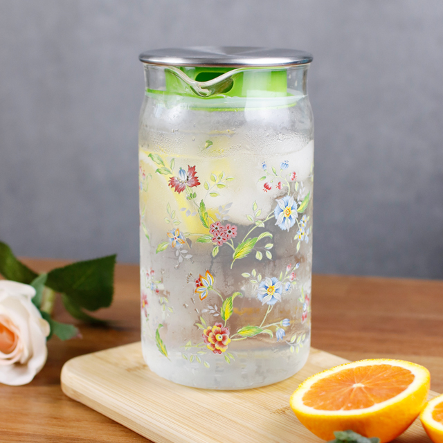 에지리 프로방스 내열 유리 물병 900ml, 1개 - 상세 이미지 3