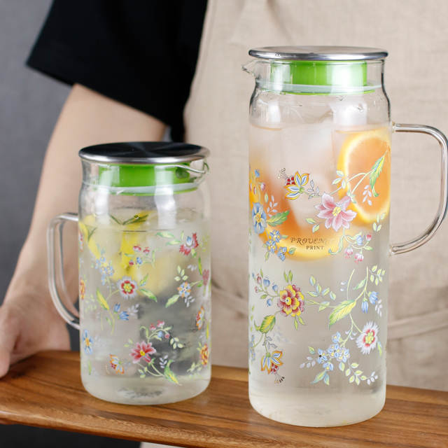 에지리 프로방스 내열 유리 물병 900ml, 1개 - 상세 이미지 5